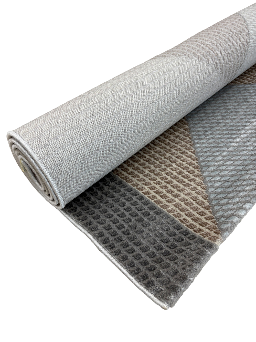 Ковер Delchi 38126A Blue/L.Grey Прямоугольник