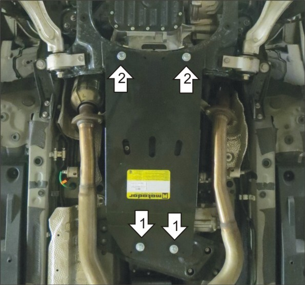 Усиленная защита Motodor кпп, разд. коробки. 3 мм, сталь. для Lexus GS 350 2012-2020,Lexus GS 300 2005-2008,Lexus GS 350 2008-2012 арт.15011