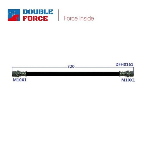 Шланг тормозной Double Force DFH0161