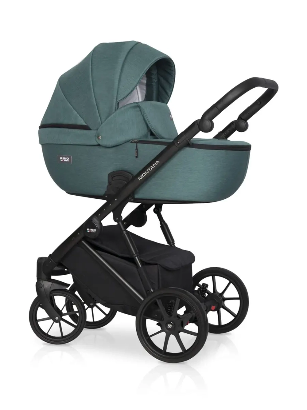 Коляска 2 в 1 Riko Basic Montana цвет 06 изумруд