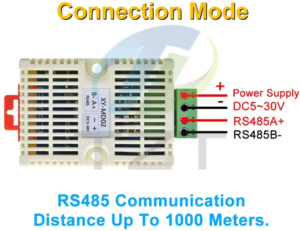 XY-MD02 Датчик температуры и влажности RS-485