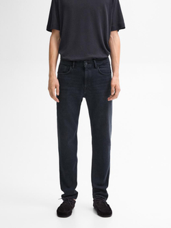 Massimo Dutti Легкие зауженные джинсы, индиго
