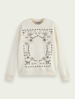 Свитшот Scotch&Soda Relaxed fit crewneck 168842/0402