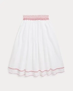 Комплект из топа и юбки midi из хлопкового поплина Ralph Lauren
