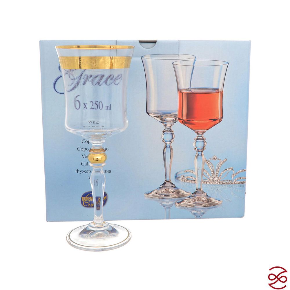 Набор бокалов для вина 210 мл V-D (6 шт)