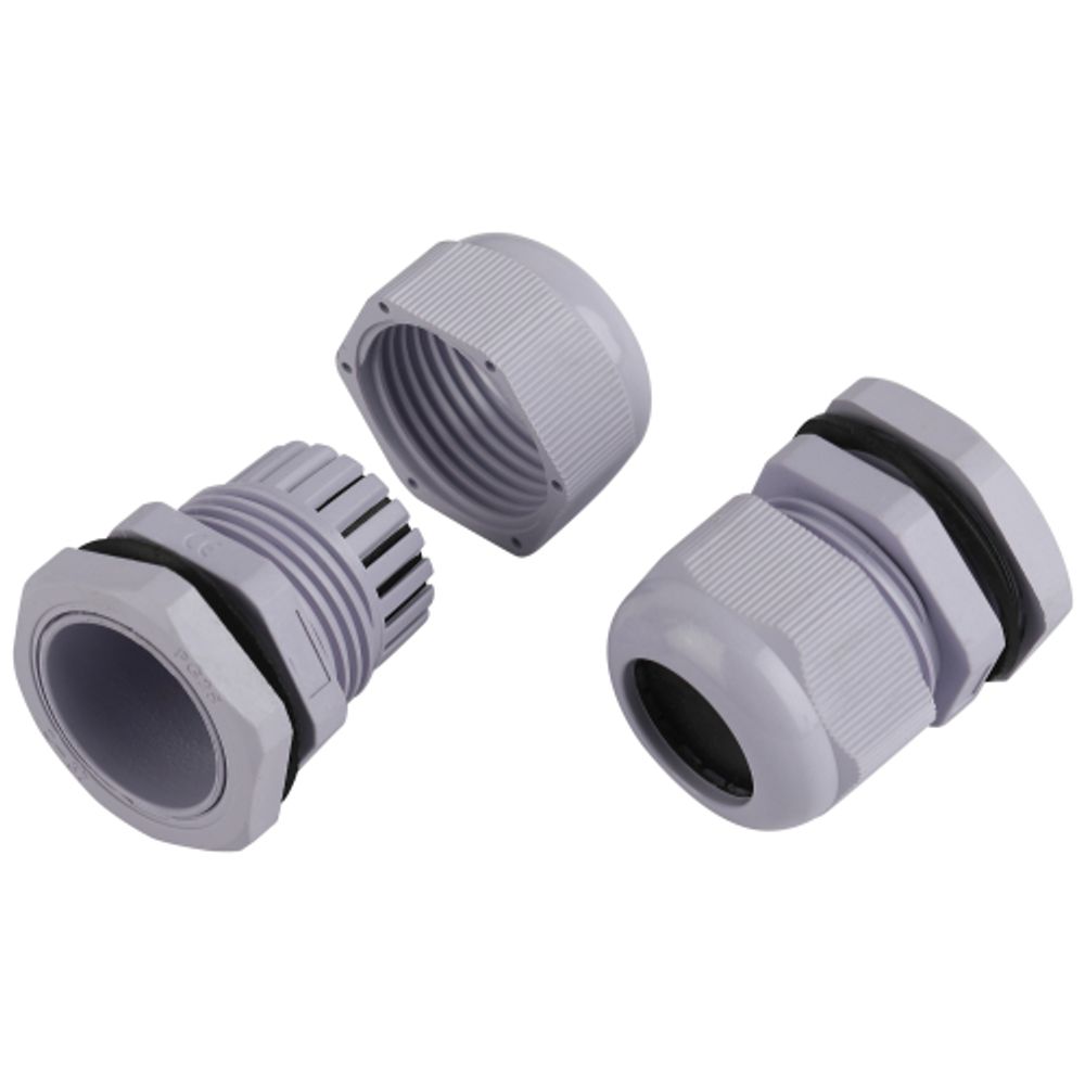 Кабельный ввод сальник ЭРА NO-224-236 PG 25 (d отв.30 мм / d провод.15-21 мм) IP54 (упаковка 15 штук) | Кабельные вводы (сальники)