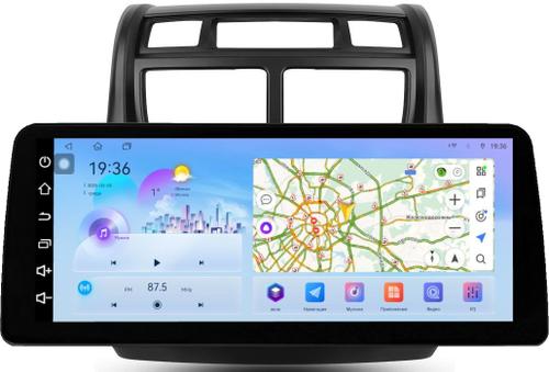 Магнитола для KIA Sportage 2 2008-2010 - FarCar монитор 12.3" 2K QLED на Android 14, Быстрая, CarPlay, 4G SIM-слот