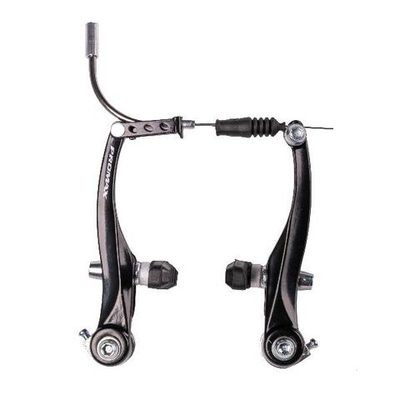 Тормоз ободной TX-117 V-образн. передний, алюминий,черный/510159