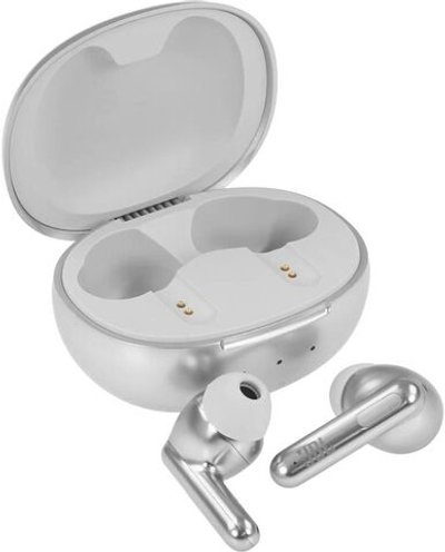 Наушники JBL Tune 280 TWS NC2, Bluetooth, внутриканальные, серебристый [jblt280twsnc2silcn]