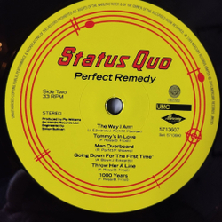 Винтажная виниловая пластинка LP Status Quo Perfect Remedy (EU 2016)