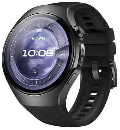 Смарт-часы Huawei Watch 5 Rates-L19F,  46мм,  1.5",  с SIM,  черный