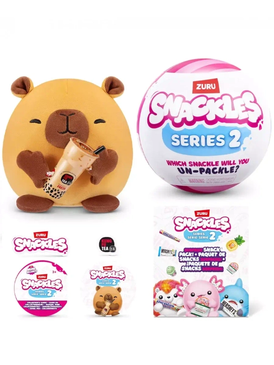 Игрушка фигурка сюрприз Шар яйцо Snackles Зуру 77572 серия 2