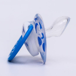 4770914 Пустышка от 3 мес., ортодонтическая, "Кит", цвет голубой