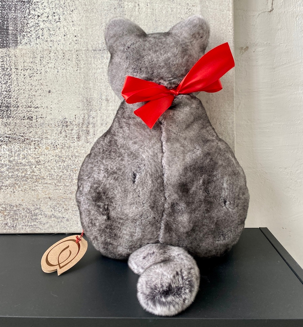 меховая подушка