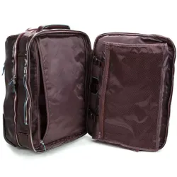 Сумка дорожная Piquadro Blue Square коричневая кожа (BV2960B2/MO) 2