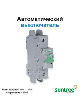 Автоматический выключатель постоянного тока DС Suntree SL7N-125D-DC-250V-1P-125A, фото №2731016505