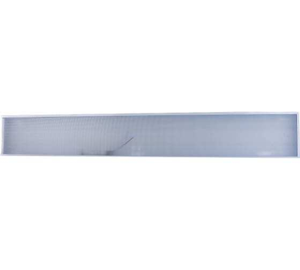 Светильник LED ДПО Макси 76W-9500Lm 6000К Микропризма IP40 с БАП на 3 часа 1230х180х40мм VS