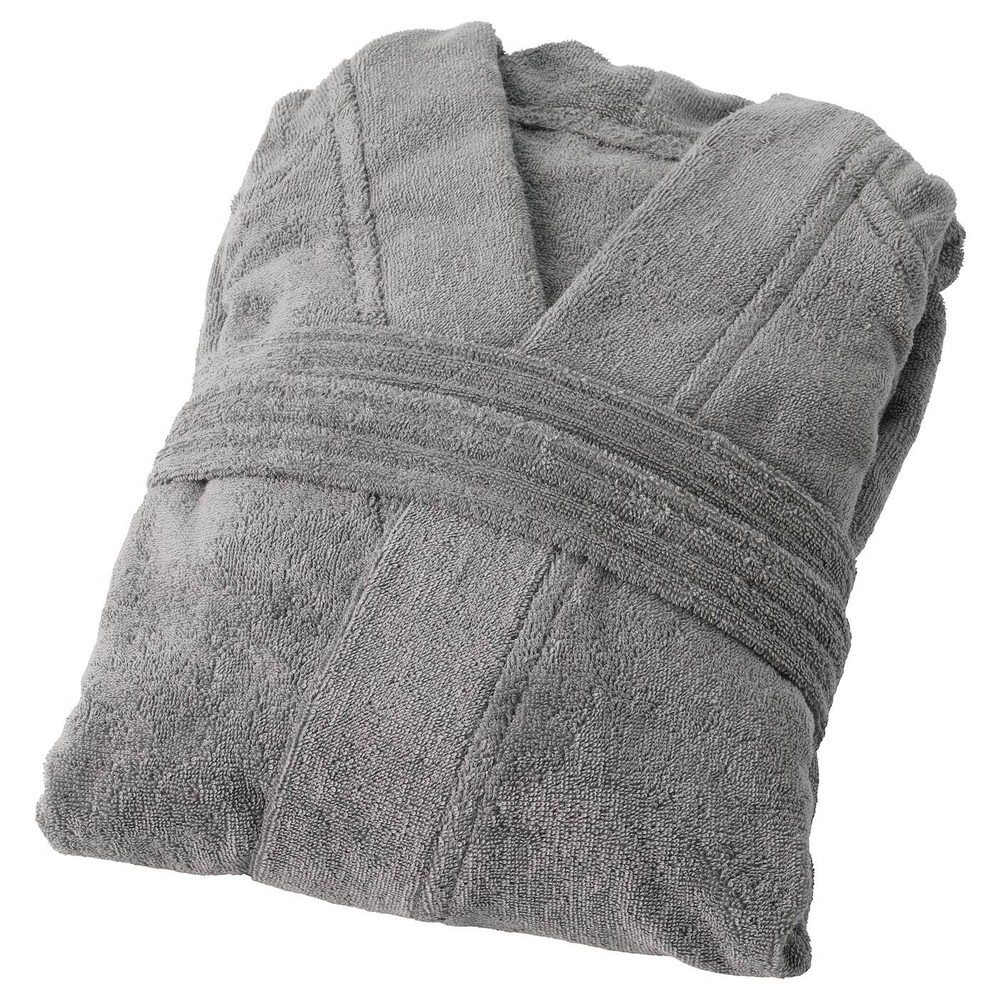 IKEA ROCKÅN  (ИКЕА РОСКÅН)  -  Халат, серый, S/M