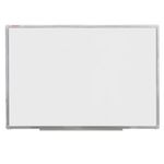 Доска магнитно-маркерная 60*90, Brauberg, алюминиевая рамка, с полочкой