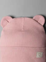 Шапка детская на осень с ушками