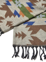 Шарф теплый с орнаментом Навахо