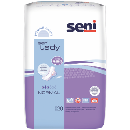 Урологические прокладки-вкладыши Seni Lady Normal