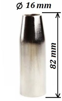 Сопло MP450  d=16mm, конич.