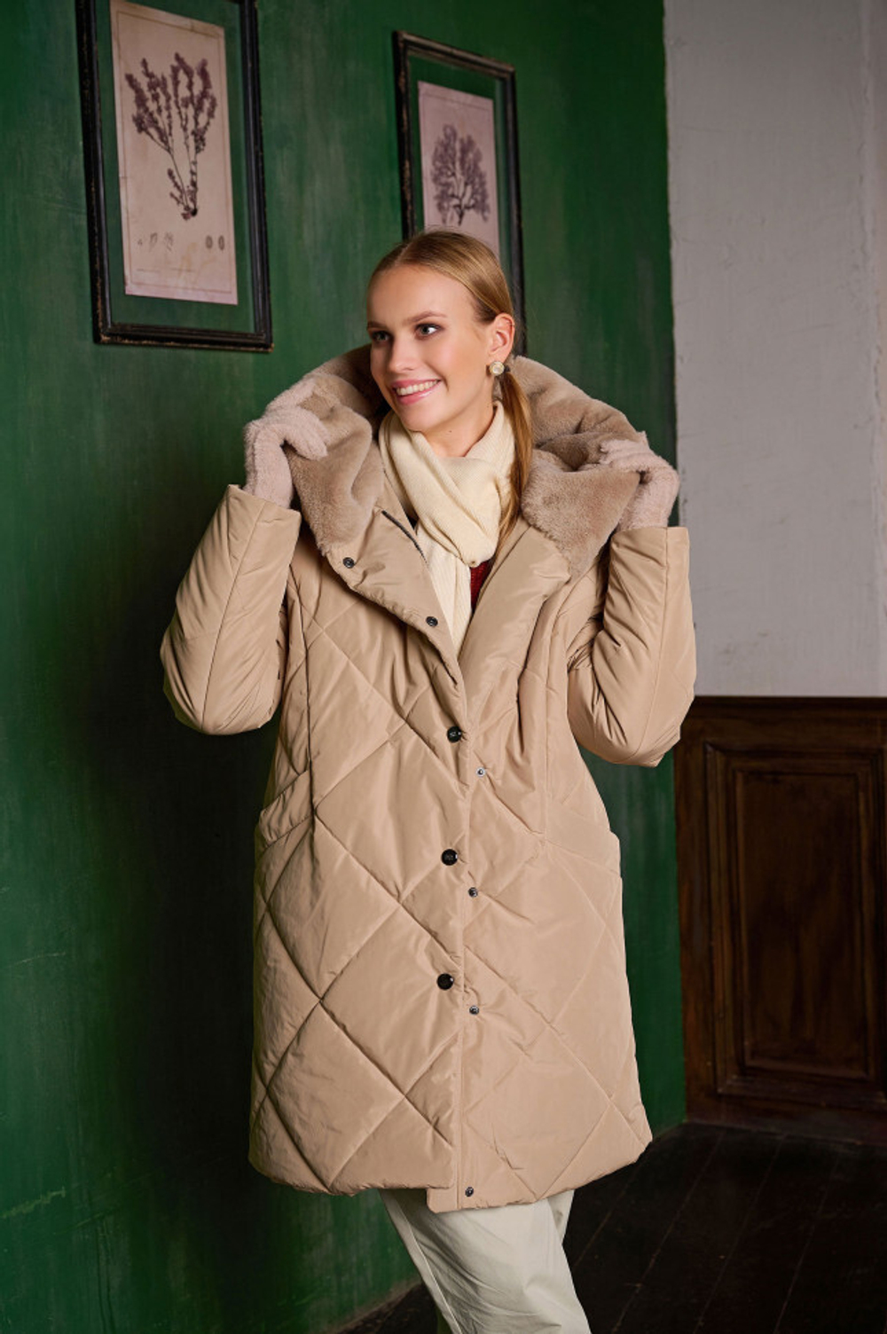 Пальто женское 4847-115-FW23 Dixi Coat