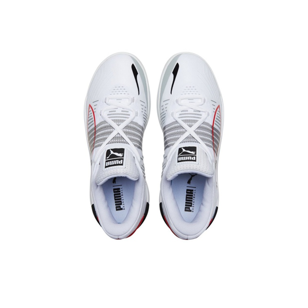 Мужские кроссовки Puma Fusion Nitro 'White High Risk Red' 195514‑04