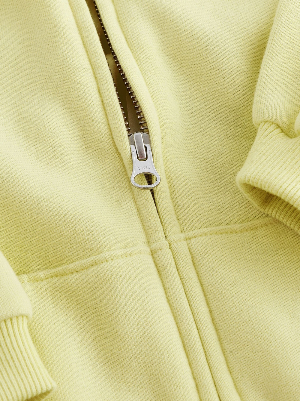 Толстовка с капюшоном на молнии для девочки Next E61-817, Желтый