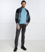 Поло Prime BOSS ORANGE - голубой(50468576)