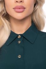Рубашка "Каталина" (изумруд) Б7706 LT Collection