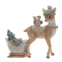 GAEM Фигурка декоративная "Олень", L16,5 W4 H16 см