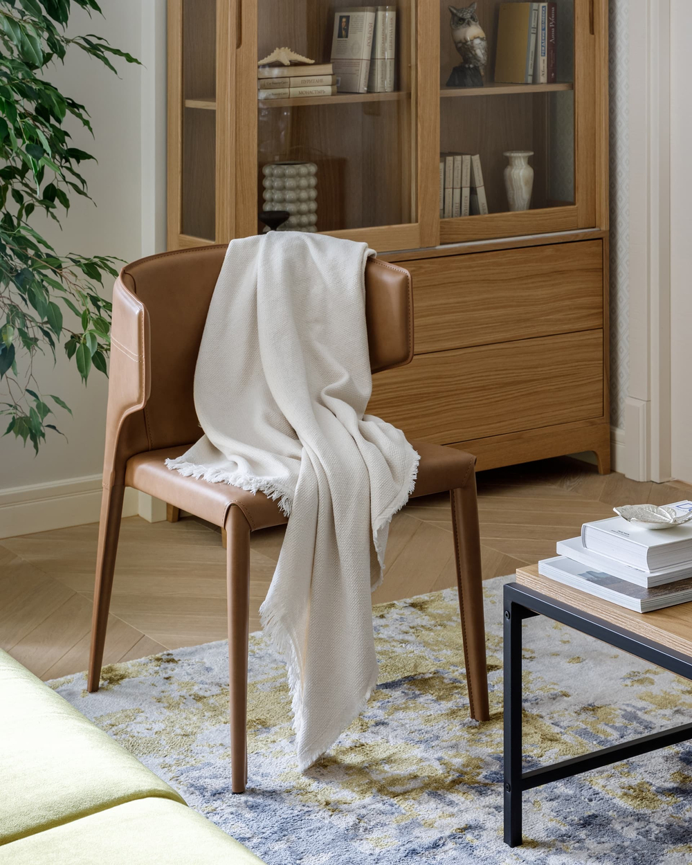 Стул Арманд экокожа коричневый