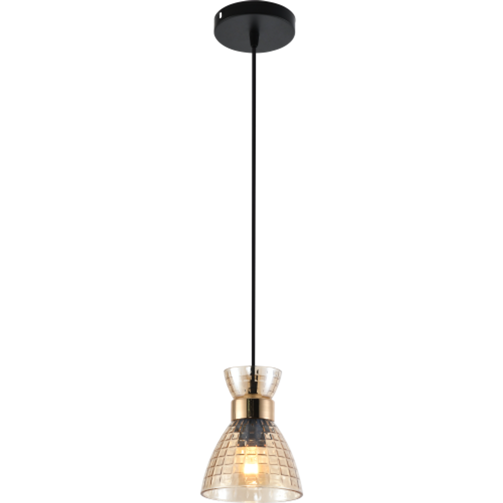 Светильник подвесной (подвес) Rivoli Iris 9186-201 1хЕ27 60 Вт модерн | Лайт