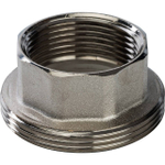 Соединение быстроразъемое (американка) STOUT SFT 0034 - 1"1/4 (ВР/ВР, латунь никелированная, металл по металлу)