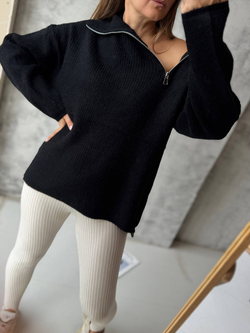 Свитер жен. 935 чер.