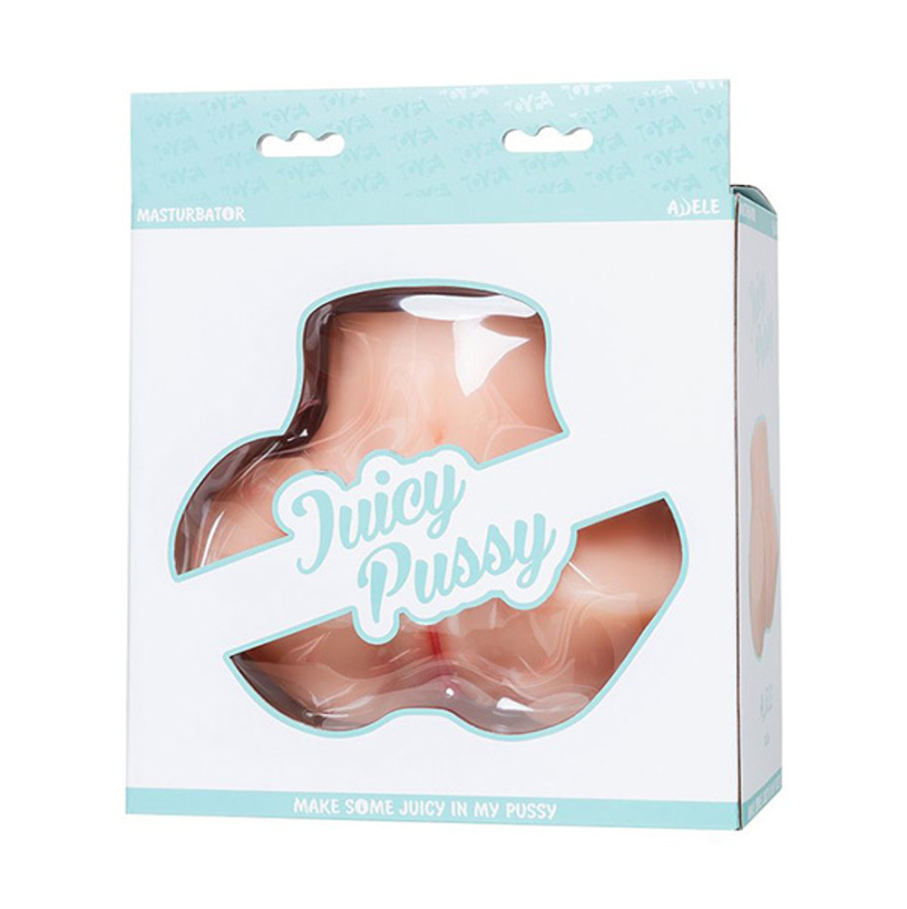 Мастурбатор-полуторс 20х17см ToyFa Juicy Pussy Adele 893036