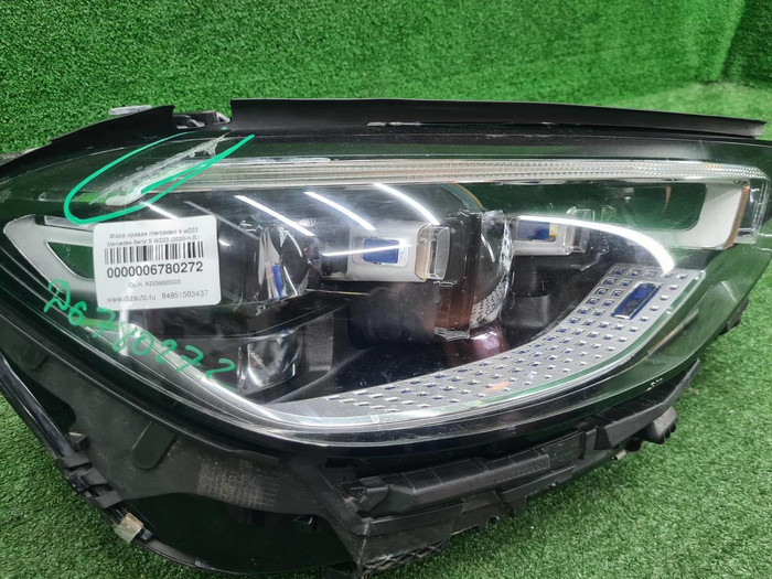 Фара правая Mercedes S W223 (20-нв) Digital Light