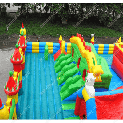 Популярный надувной батут "Большие приключения"