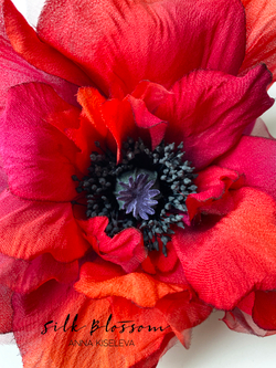 Полная коллекция брошей Silk Blossom (5 видео-мастер-классов)