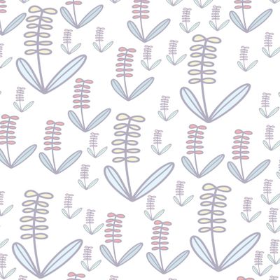 Большие маленькие одинаковые цветы