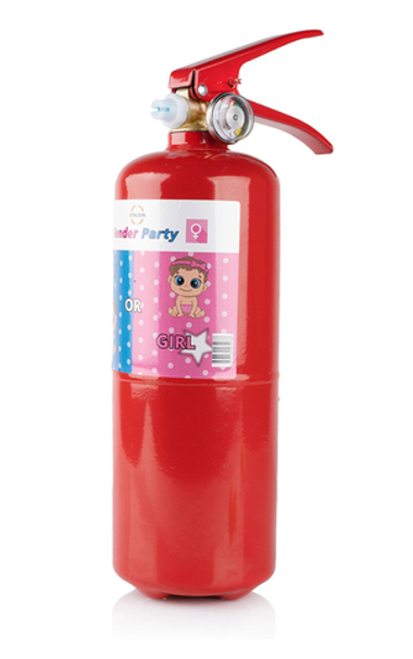 Огнетушитель с Краской Холи, Гендер Пати, Голубой, 2 л