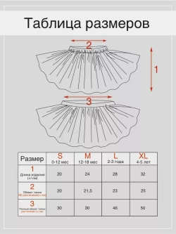 Юбка-пачка фатиновая