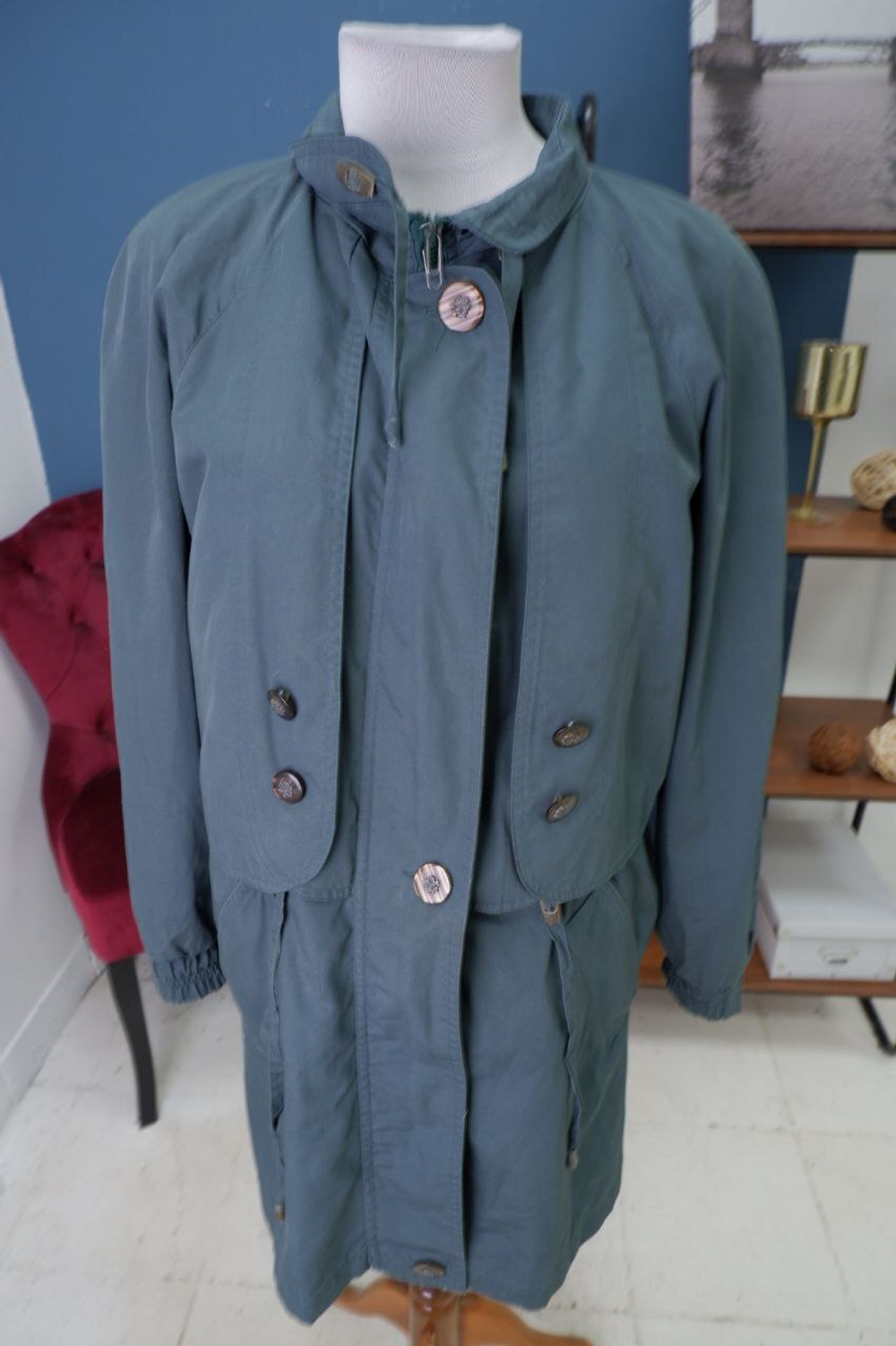 Плащ Junior Tencel повседневный 46-48 размер