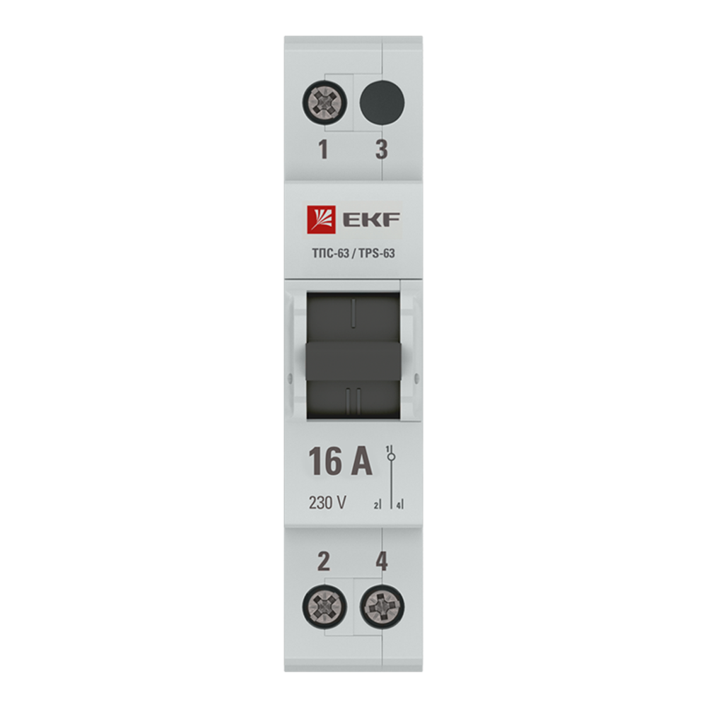 Переключатель трехпозиционный ТПС-63 1P 16А PROxima EKF TPS116