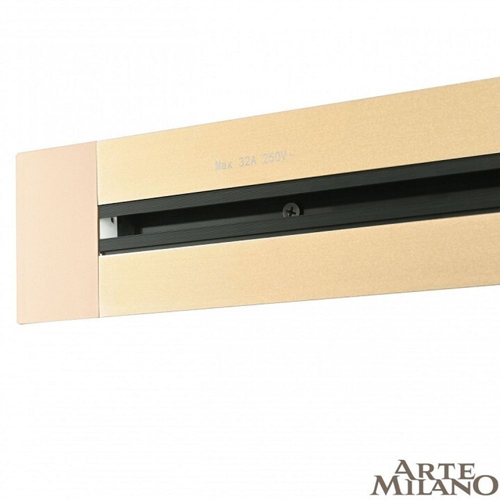 Трек встраиваемый Arte Milano Am-track-sockets 382305TB/50 Gold