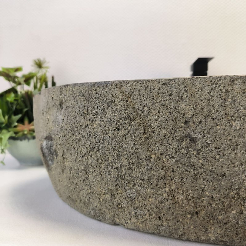 Раковина из речного камня RS-63524 (70*50*16) 0125