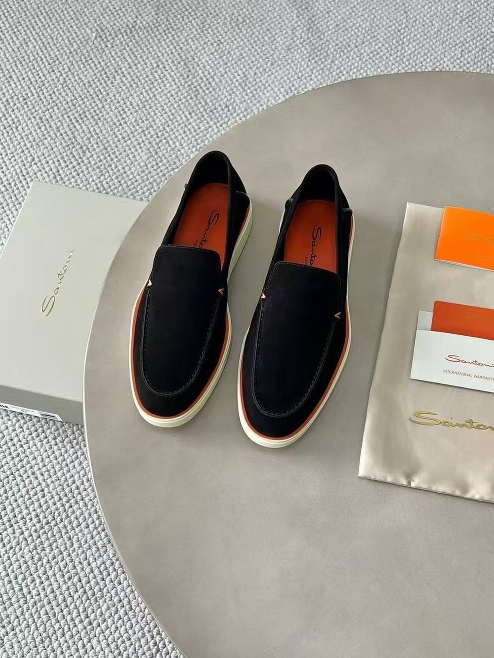 Лоферы Santoni