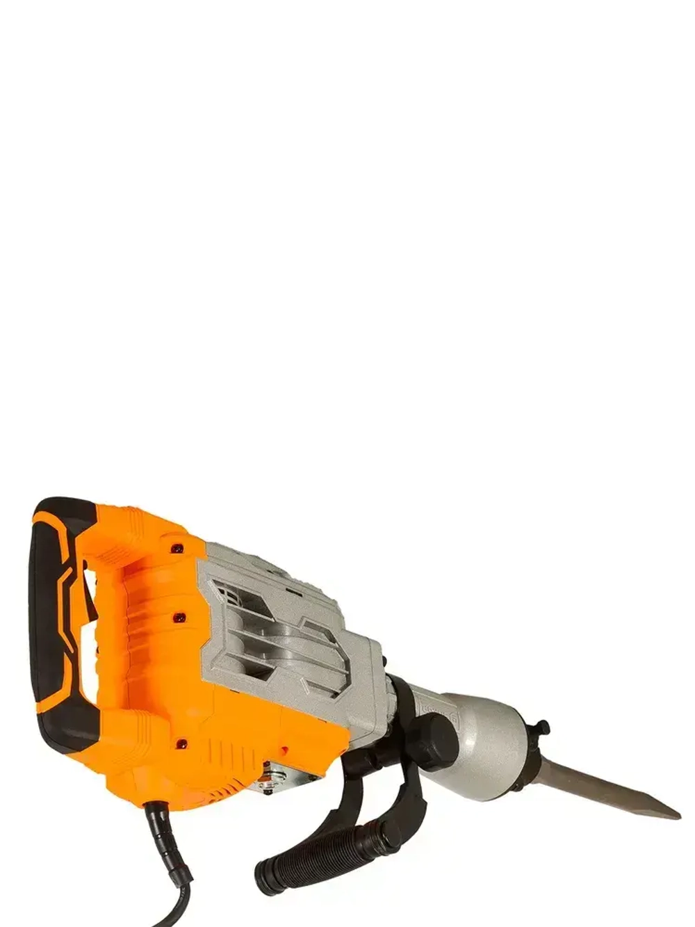 Отбойный молоток электрический ОМ-2200 Вихрь - 1750 Вт, 2200 уд/мин, в кейсе на колесах, пика и долото в комплекте, смазка, запасные щетки